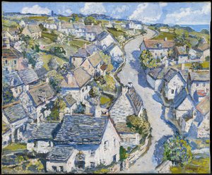 Village minier en Cornouailles, vers 1920 - Walter Elmer Schofield